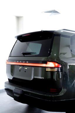 
										Lexus GX 550 Green SUV full									